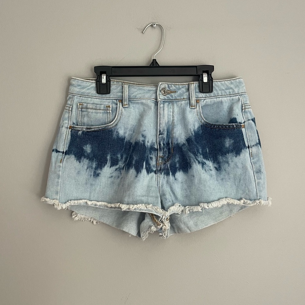 PacSun Tie-Dye High Rise Festival Shorts